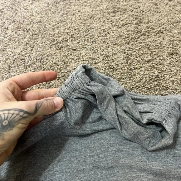 Soft Surroundings Top Womens Mock Neck Turtleneck Comfort Tunic Flowy Casual - Picture 7 of 12